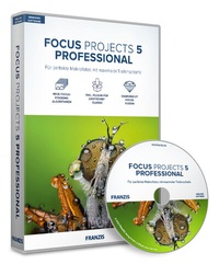 Abbildung von: FRANZIS 70819 - FOCUS projects 5 professional (Win) - FRANZIS GmbH