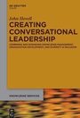 Cover: Creating Conversational Leadership - De Gruyter Saur