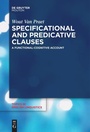 Cover: Specificational and Predicative Clauses - De Gruyter Mouton