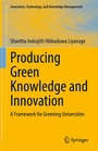 Cover: Producing Green Knowledge and Innovation - Springer