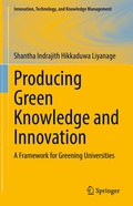 Bild: Producing Green Knowledge and Innovation - Springer