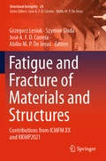 Cover: Fatigue and Fracture of Materials and Structures - Springer