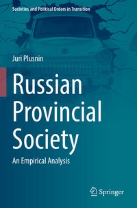 Enlarge image Cover: Russian Provincial Society - Springer
