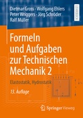 Cover: Formeln und Aufgaben zur Technischen Mechanik 2 - Springer Vieweg