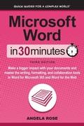 Cover: Microsoft Word In 30 Minutes - IN 30 MINUTES Guides