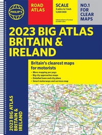 Abbildung von: 2023 Philip's Big Road Atlas Britain and Ireland - Philip's
