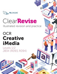 Abbildung von: ClearRevise OCR Creative iMedia Levels 1/2 J834 - PG Online Limited