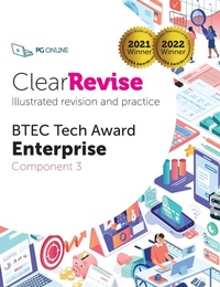 Abbildung von: ClearRevise BTEC Tech Award Enterprise Component 3 - PG Online Limited