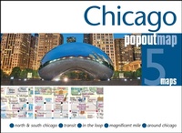 Abbildung von: Chicago PopOut Map - PopOut Maps