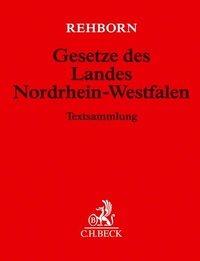 Abbildung von: Gesetze des Landes Nordrhein-Westfalen Hauptordner 86 mm - C.H.BECK