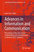Cover: Advances in Information and Communication - Springer
