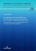 Cover: Gesamtsprachliche Bildung und fr&uuml;her Englischunterricht - Peter Lang Verlag