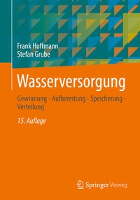 Abbildung von: Wasserversorgung - Springer Vieweg