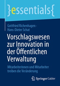 Abbildung von: Vorschlagswesen zur Innovation in der Öffentlichen Verwaltung - Springer Gabler