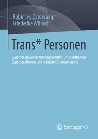 Abbildung von: Trans* Personen - Springer VS