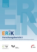 Cover: ERiK-Forschungsbericht I - wbv Media
