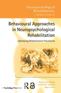 Cover: Behavioural Approaches in Neuropsychological Rehabilitation - Psychology Press Ltd