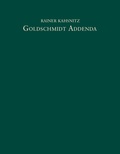 Cover: Goldschmidt Addenda - Deutscher Verlag f&uuml;r Kunstwissenschaft