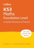 Cover: KS3 Maths Foundation Level All-in-One Complete Revision and Practice - Collins