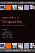 Cover: Supervision in Neuropsychology - Oxford University Press Inc