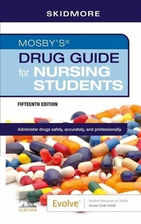 Abbildung von: Mosby's Drug Guide for Nursing Students - E-Book - Mosby