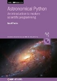 Enlarge image Cover: Astronomical Python - Institute of Physics Publishing