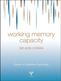 Cover: Working Memory Capacity - Psychology Press Ltd