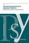 Cover: Psycholinguistique et handicap mental - Mardaga Fonds