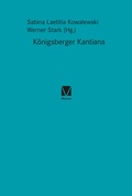 Cover: K&ouml;nigsberger Kantiana - Meiner