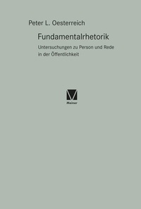 Abbildung von: Fundamentalrhetorik - Meiner