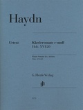 Cover: Joseph Haydn - Klaviersonate c-moll Hob. XVI:20 - Henle, G&uuml;nter