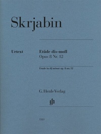 Abbildung von: Alexander Skrjabin - Etüde dis-moll op. 8 Nr. 12 - Henle, Günter