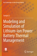 Cover: Modeling and Simulation of Lithium-ion Power Battery Thermal Management - Springer