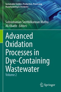 Abbildung von: Advanced Oxidation Processes in Dye-Containing Wastewater - Springer