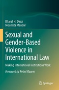 Cover: Sexual and Gender-Based Violence in International Law - Springer