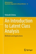 Cover: An Introduction to Latent Class Analysis - Springer