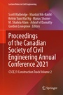 Cover: Proceedings of the Canadian Society of Civil Engineering Annual Conference 2021 - Springer