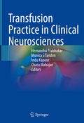 Cover: Transfusion Practice in Clinical Neurosciences - Springer