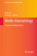 Cover: Medio-translatology - Springer