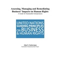 Cover: Assessing, Managing and Remediating Business' Impacts on Human Rights: A Guide for Sustainable Entrepreneurs - Sustainable Entrepreneurship Project