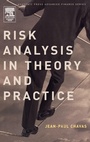 Cover: Risk Analysis in Theory and Practice - Academic Press