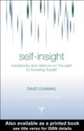 Cover: Self-Insight - Psychology Press Ltd