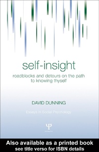 Enlarge image Cover: Self-Insight - Psychology Press Ltd