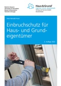 Cover: Einbruchschutz f&uuml;r Haus- und Grundeigent&uuml;mer - Haus & Grund Deutschland