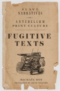 Cover: Fugitive Texts - University of Wisconsin Press