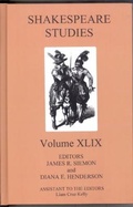 Cover: Shakespeare Studies, Volume XLIX - Fairleigh Dickinson University Press,U.S.