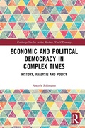 Cover: Economic and Political Democracy in Complex Times - Routledge