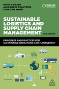 Cover: Sustainable Logistics and Supply Chain Management - Kogan Page Ltd
