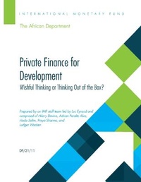 Enlarge image Cover: Private Finance for Development - International Monetary Fund (IMF)