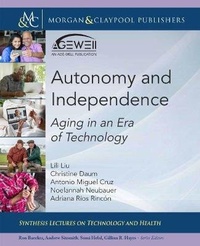 Enlarge image Cover: Autonomy and Independence - Morgan & Claypool Publishers